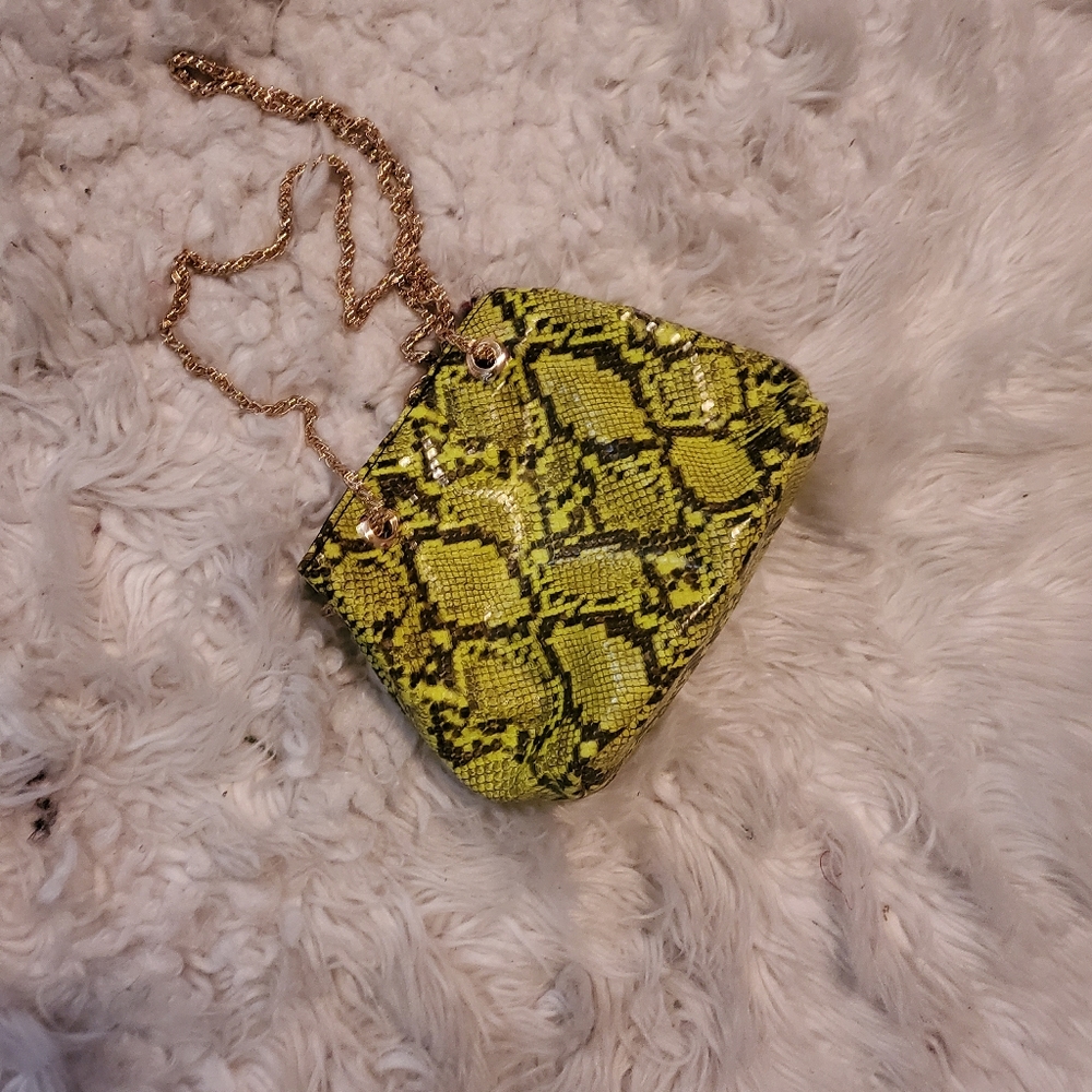 Animal print bag